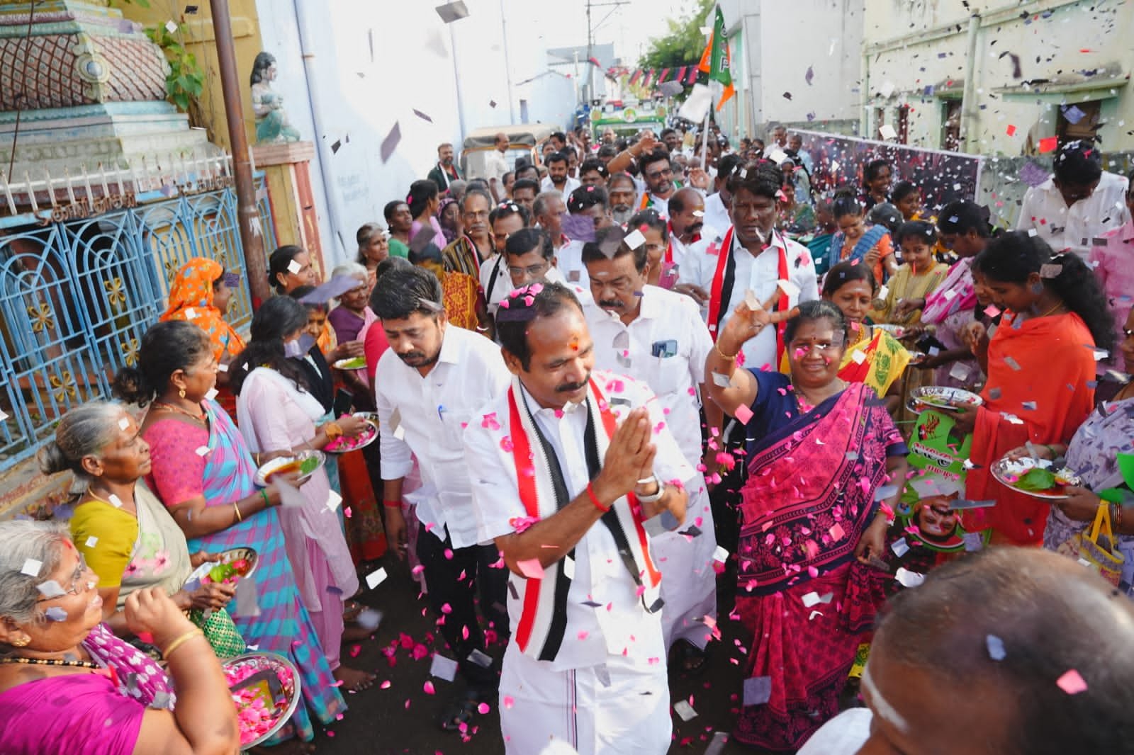 திருச்சி அரியமங்கலம் குப்பை கிடங்கை மாற்றி அமைத்து பொழுதுபோக்கு பூங்கா அமைப்பேன், திருவெறும்பூர் தொகுதி அதிமுக வேட்பாளர் குமார் உறுதி