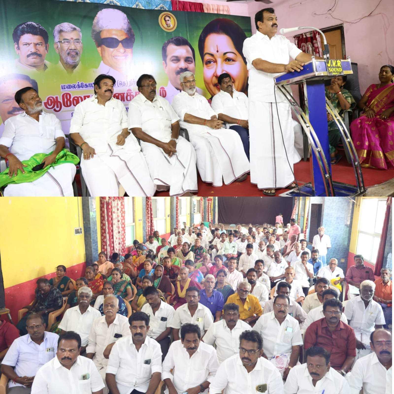 ஒரு சில நிர்வாகிகள் மட்டுமே பணத்தாசை, பதவி ஆசை பிடித்து மாற்றுக் கட்சிக்கு சென்றுள்ளனர்,தொண்டர்கள் இல்லை .திருச்சி அதிமுக ஆலோசனை கூட்டத்தில் மாவட்ட செயலாளர் கார்த்திகேயன் ஆவேசம்.